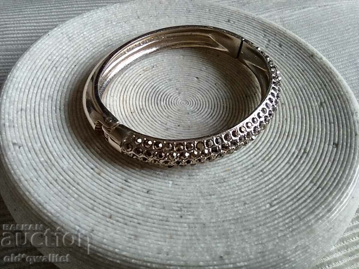 Bracelet - designer, plated with crystals, Tokyo Jane - 5 Bracelet - designer, plated with crystals, Tokyo Jane - 5