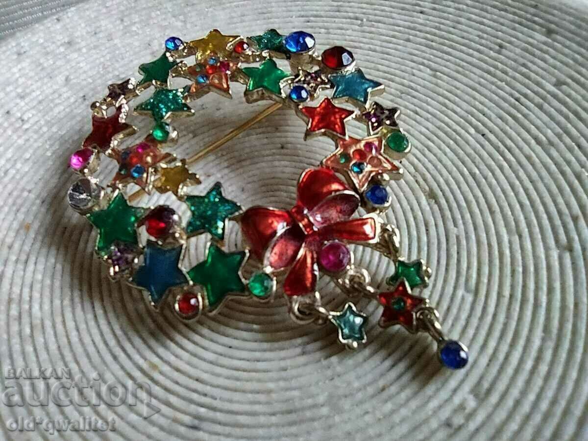 BROOCH - designer, original Christopher Radko with price 99.00 BGN | € 50.62