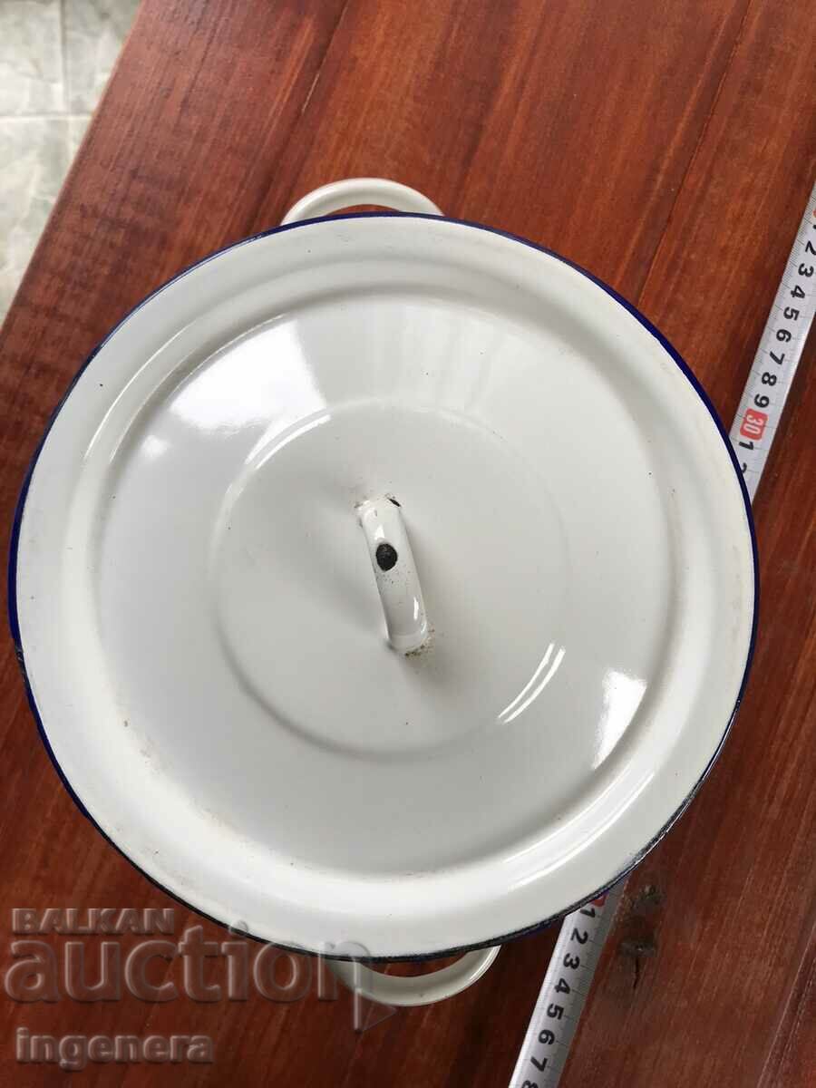 Auction TENGERA ENAMEL POT SINCE 1979. Auction TENGERA ENAMEL POT SINCE 1979.