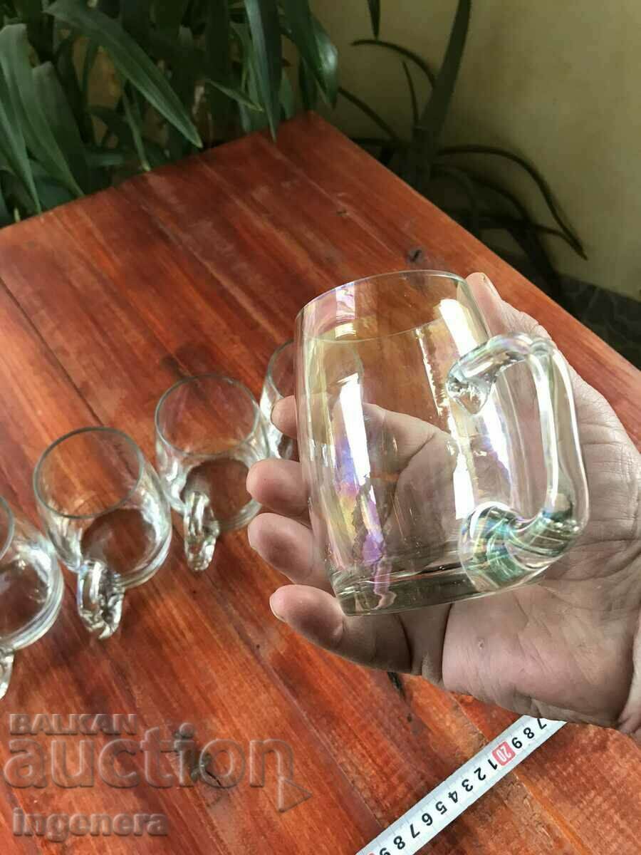 GLASS MUG GLASS SERVICE with price 22.00 BGN | € 11.25