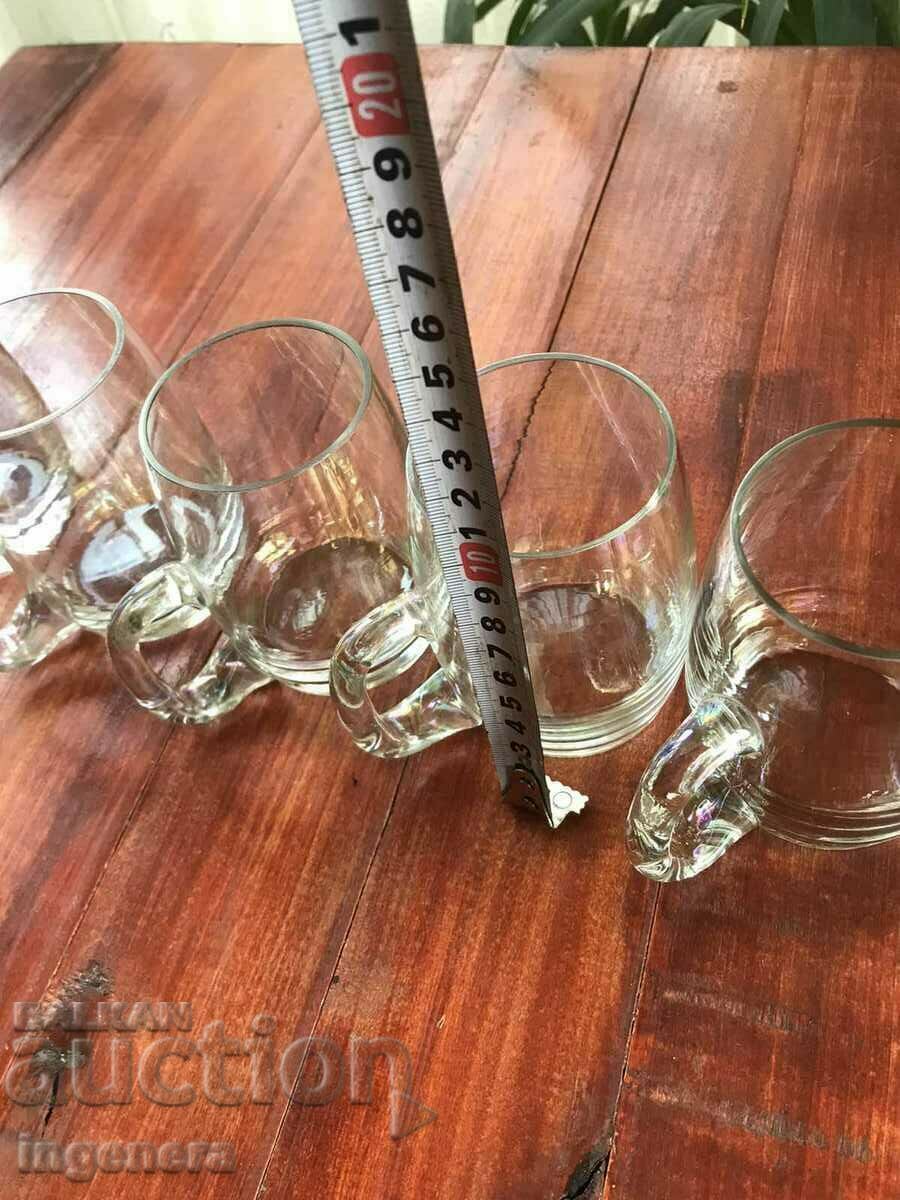 GLASS MUG GLASS SERVICE - 5