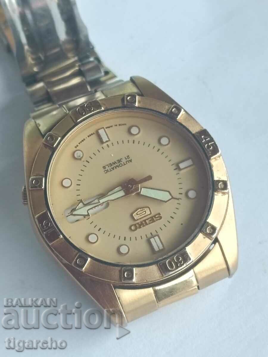 Seiko Clock 5 with price 150.00 BGN | € 76.69