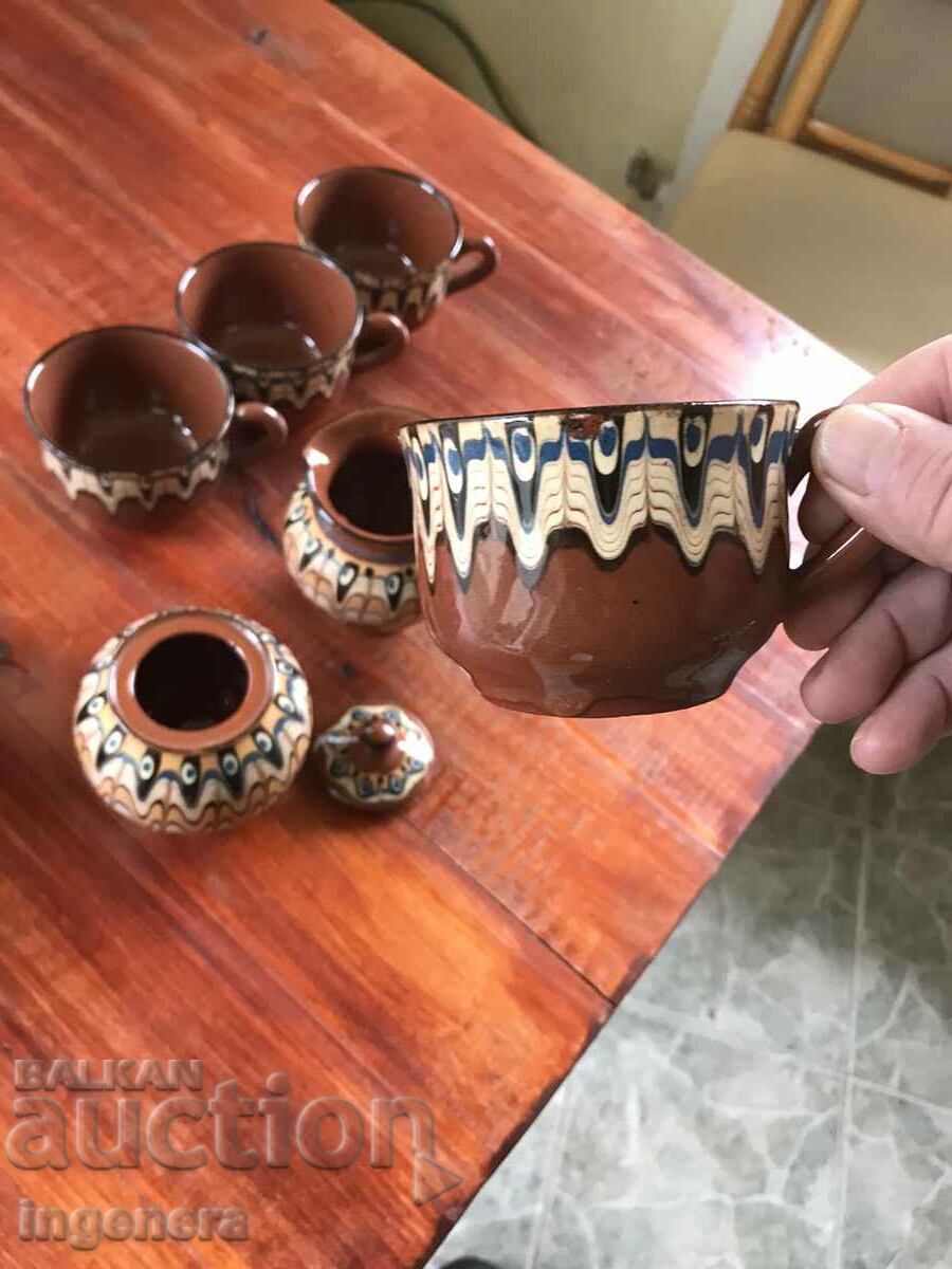 CANI CERAMICE DE SERVICIU, VACARIN SI OALA - 5 CANI CERAMICE DE SERVICIU, VACARIN SI OALA - 5