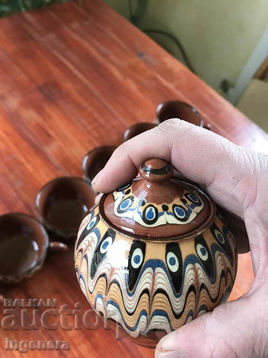 CANI CERAMICE DE SERVICIU, VACARIN SI OALA - 6 CANI CERAMICE DE SERVICIU, VACARIN SI OALA - 6