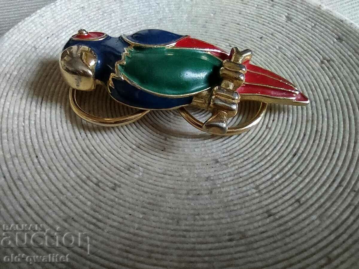 Star Clips, Elegance, Style, Large Enamel Parrot with price 197.00 BGN | € 100.72 Star Clips, Elegance, Style, Large Enamel Parrot with price 197.00 BGN | € 100.72