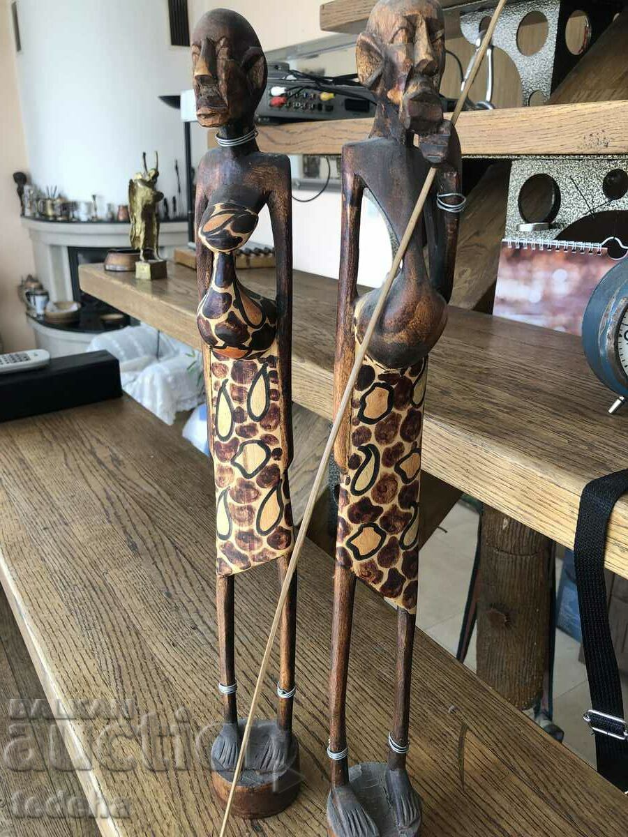 Delivery of AFRICAN FIGURES - MASAI - PERFECT