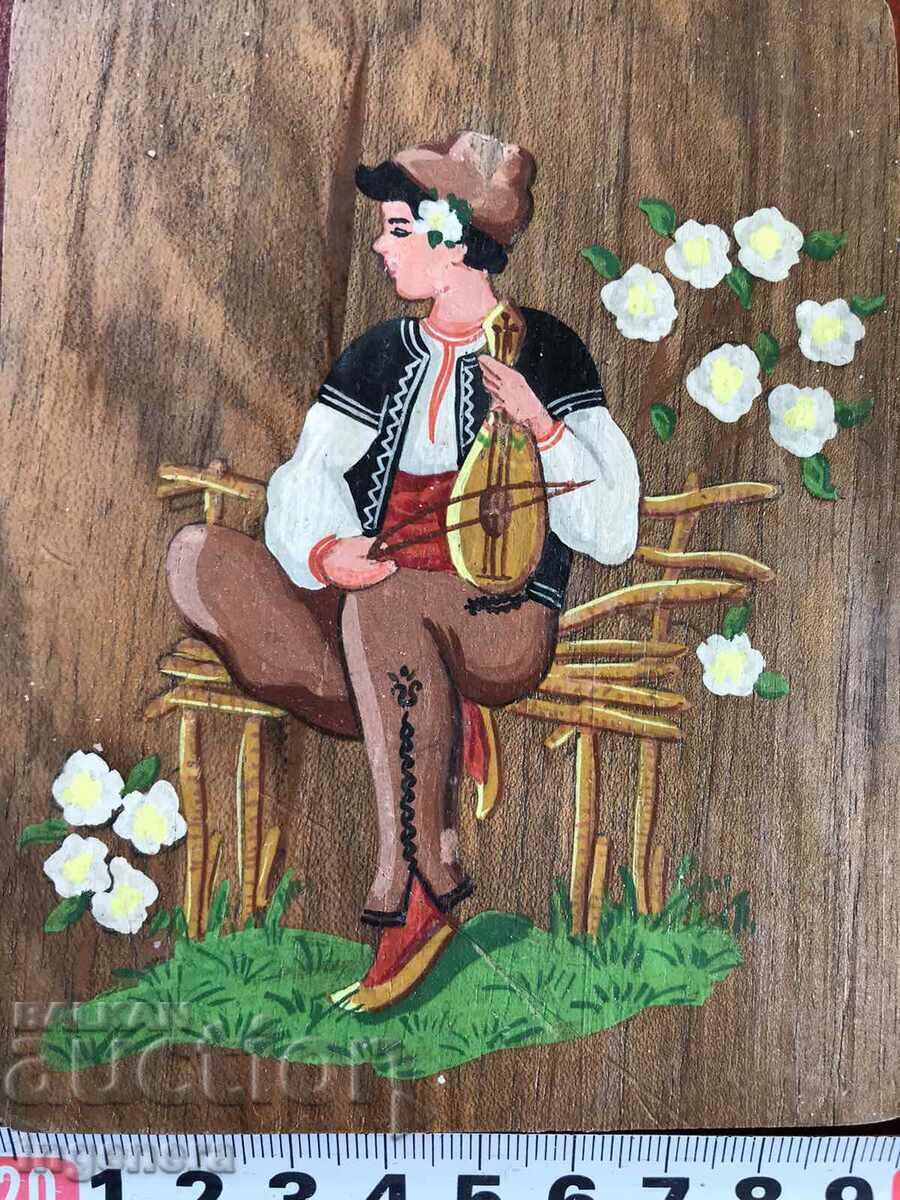 Auction PANEL WOOD DRAWING ETHNICITY FROM THE 60'S Auction PANEL WOOD DRAWING ETHNICITY FROM THE 60'S