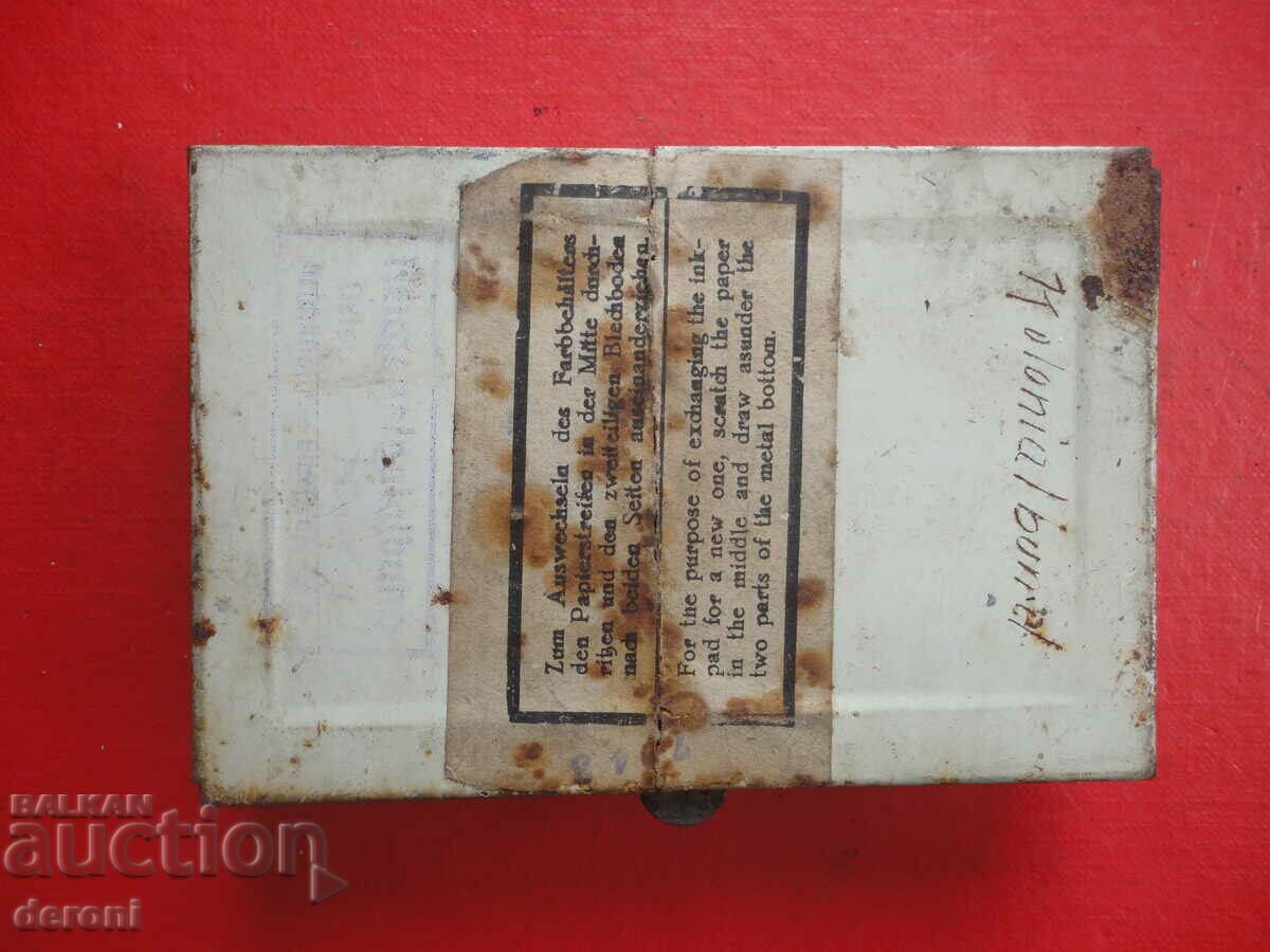 Delivery of Vintage German Effect ink pad Delivery of Vintage German Effect ink pad