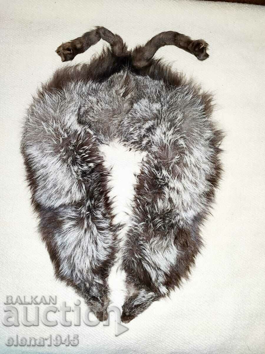 Guler cu șal vulpe argintie - 5