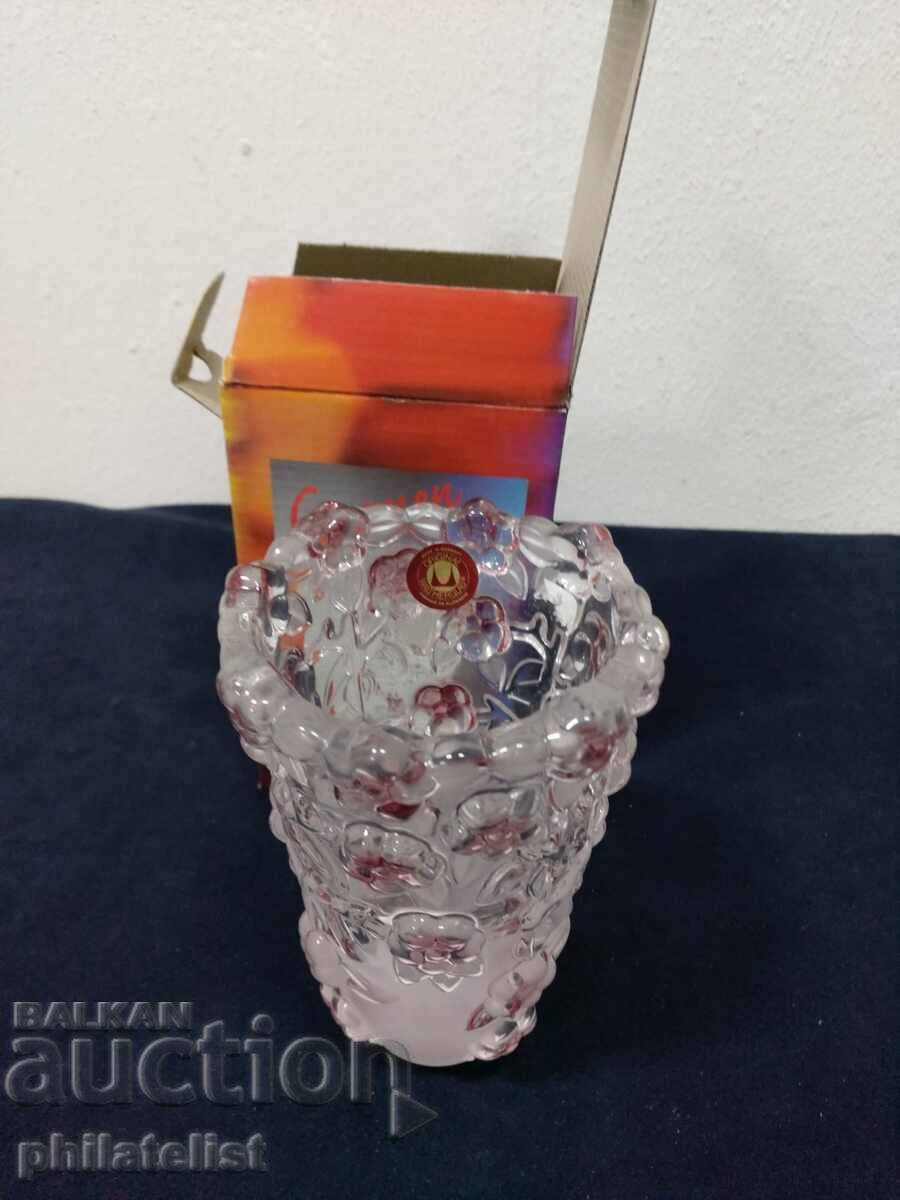 WALTHER GLAS CARMEN SATIN ROSE - VAZA cu preț 29.00 BGN | € 14.83