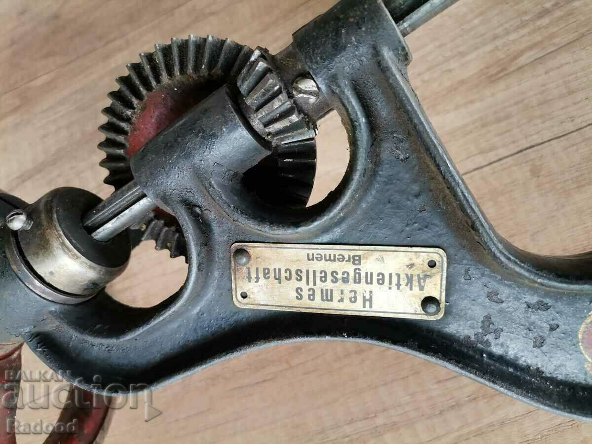 Old HERMES manual drill with price 508.00 BGN | € 259.74 Old HERMES manual drill with price 508.00 BGN | € 259.74