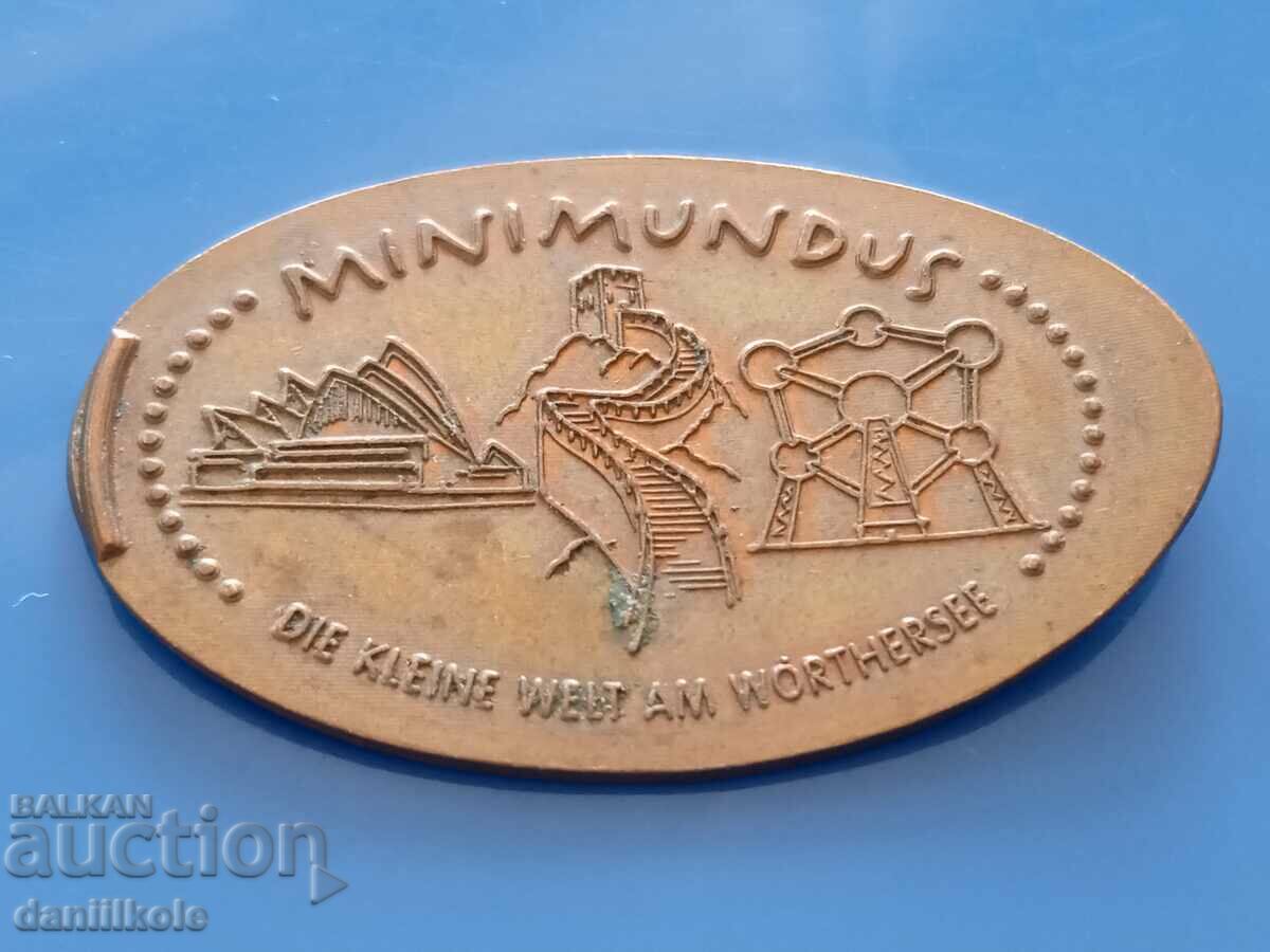 *$*Y*$* TOKEN AUSTRIA MINIMUNDUS THEME PARK - EXCELLENT *$*Y*$* with price 4.90 BGN | € 2.51 *$*Y*$* TOKEN AUSTRIA MINIMUNDUS THEME PARK - EXCELLENT *$*Y*$* with price 4.90 BGN | € 2.51