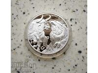 Silver 1 OZ 2023 Bull and Bear