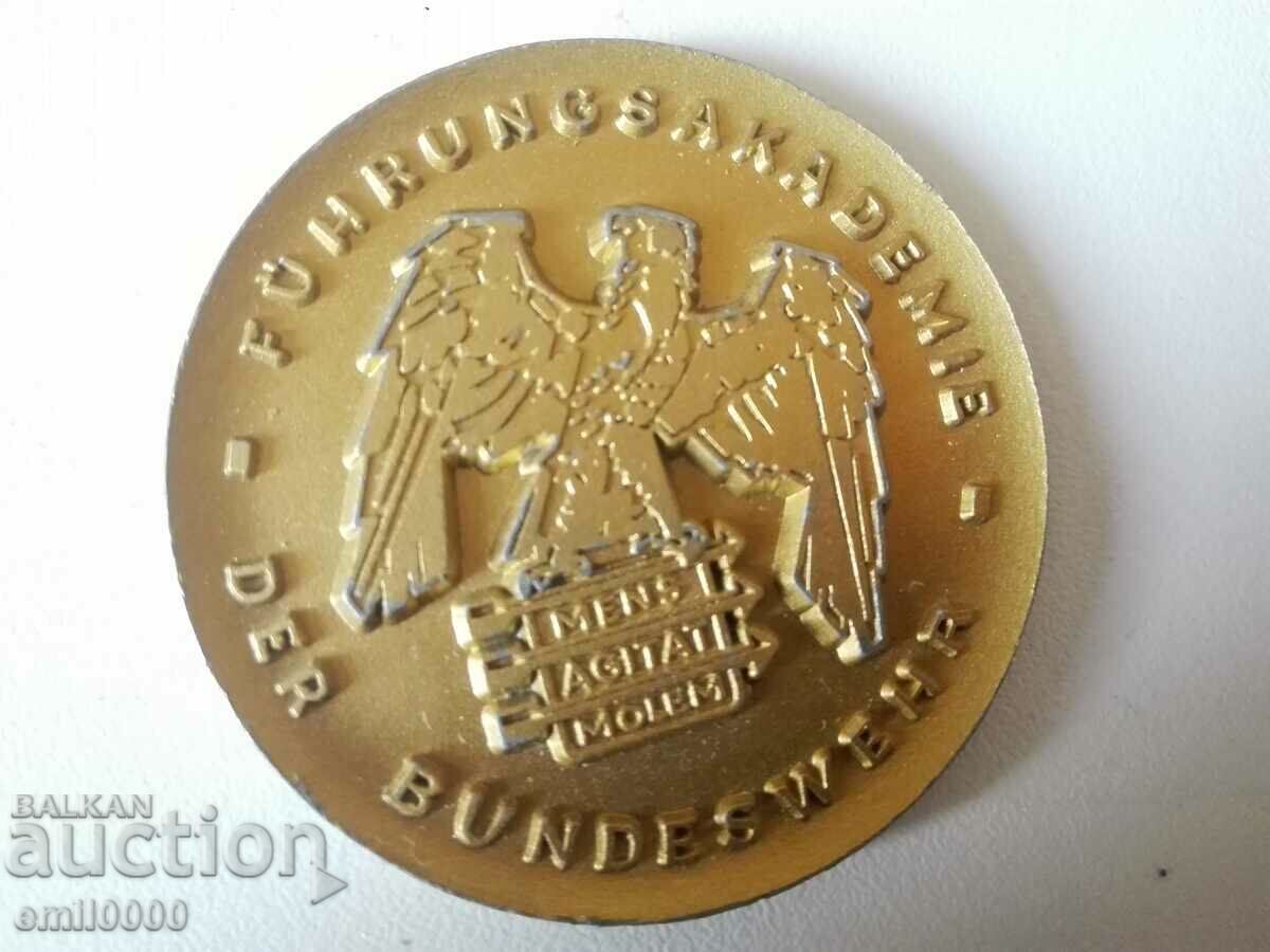 German plaque.