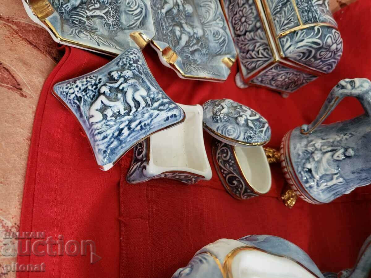 Уникален порцеланов комплект Capodimonte - 5 Уникален порцеланов комплект Capodimonte - 5