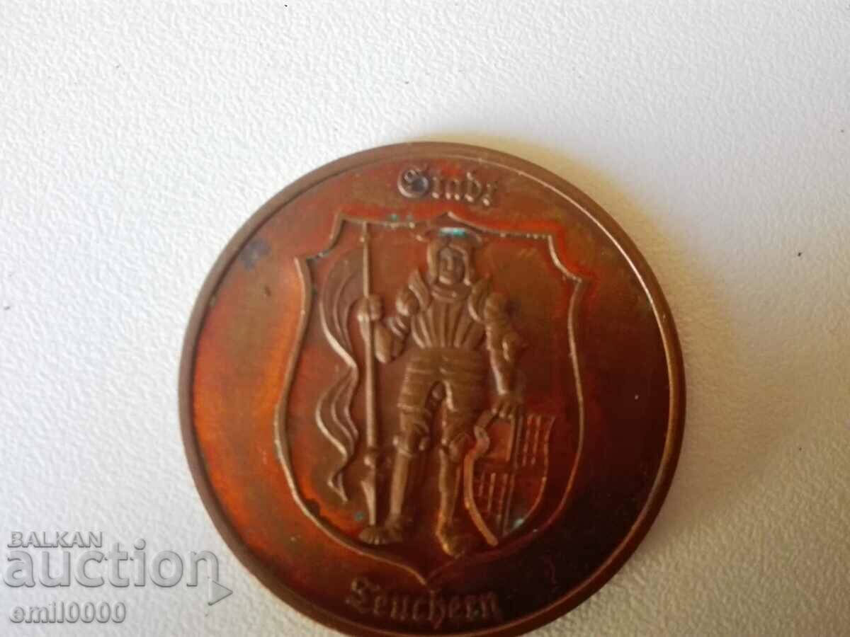 Стар немски плакет. Стар немски плакет.