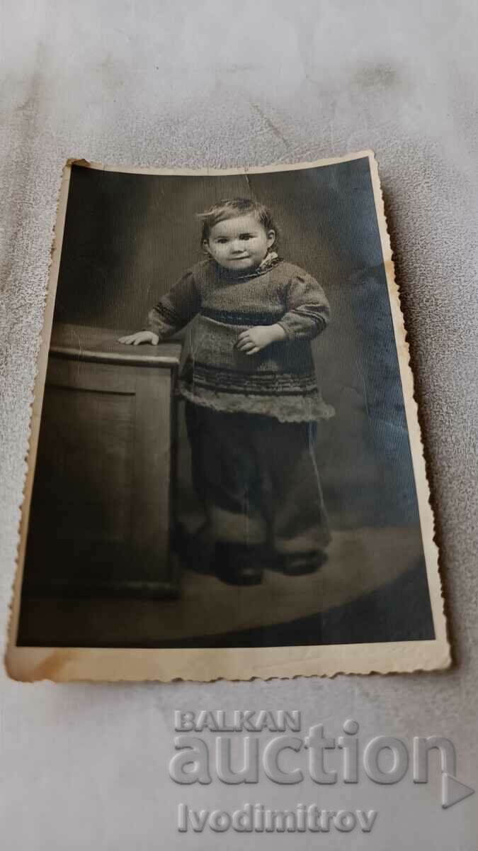 Photo Rousse Little girl 1945
