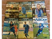 Football program Levski 6 pieces 2012