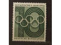 Γερμανία 1956 Αθλητισμός / Ολυμπιακοί Αγώνες MNH