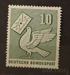 Germania 1956 Ziua timbrului/Păsări MNH