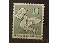 Germany 1956 Stamp Day/Birds MNH