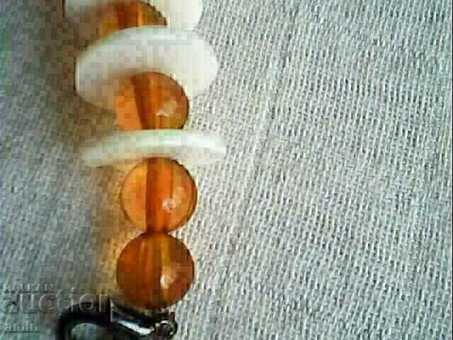 Auction  beautiful bracelet sess natural amber is sedv