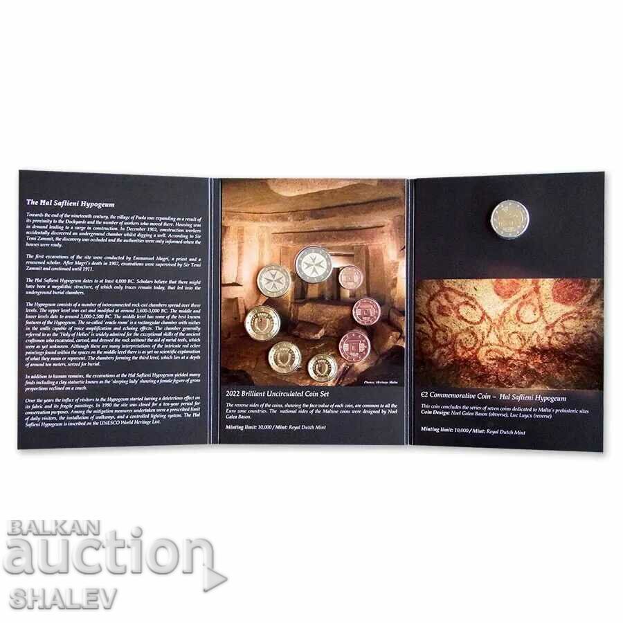 Malta 2022 set - series of 8 coins Malta - Unc with price 89.89 BGN | € 45.96 Malta 2022 set - series of 8 coins Malta - Unc with price 89.89 BGN | € 45.96