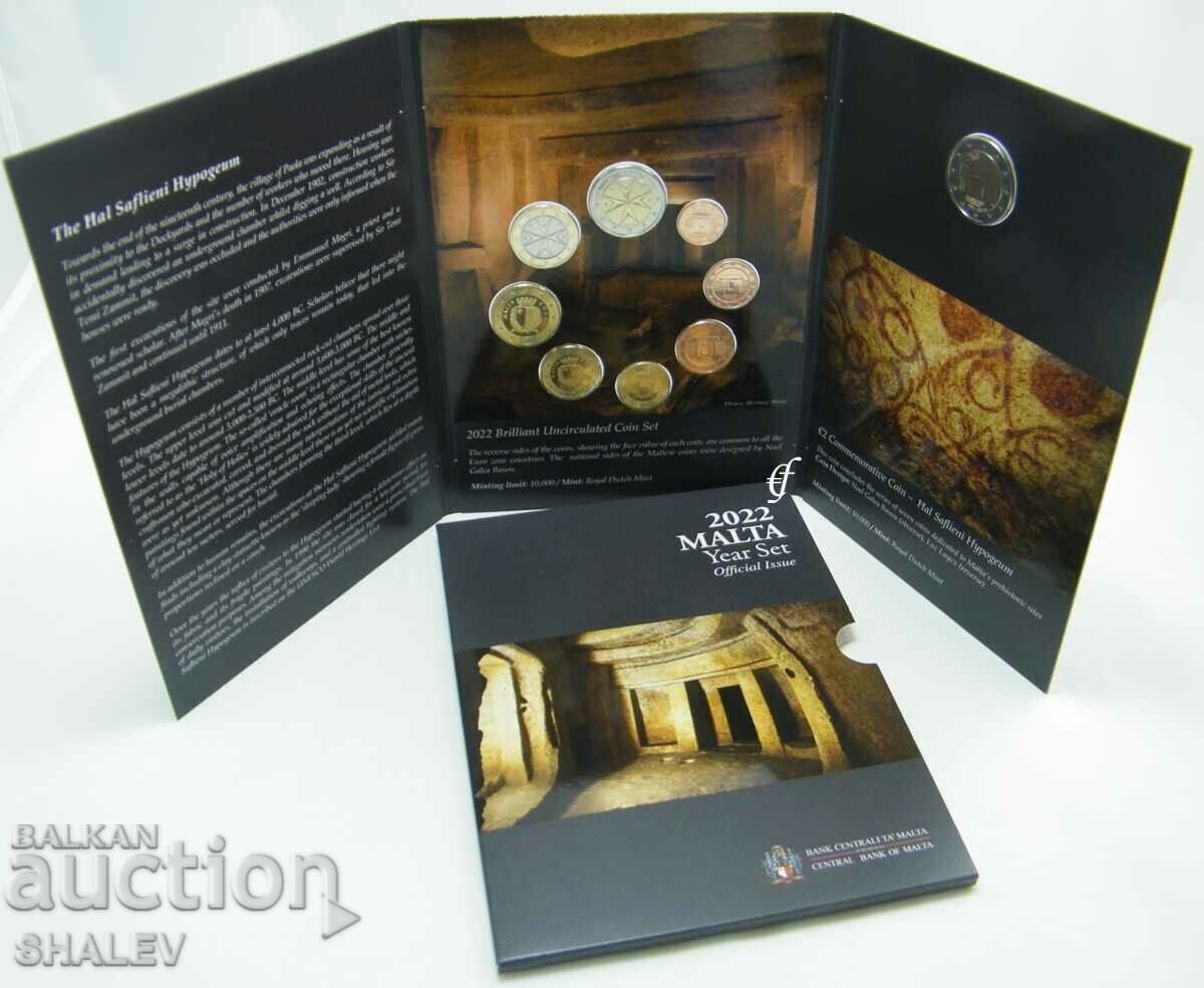 Malta 2022 set - series of 8 coins Malta - Unc - 5 Malta 2022 set - series of 8 coins Malta - Unc - 5