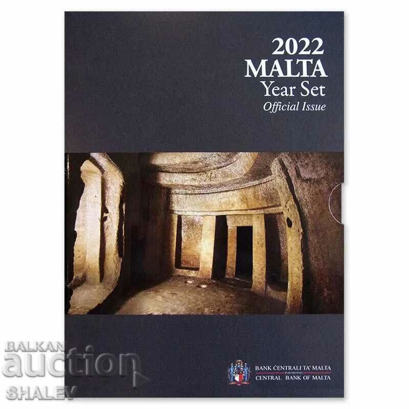 Set Malta 2022 - serie de 8 monede Malta - Unc