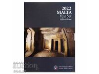 Malta 2022 set - серия от 8 монети Малта - Unc