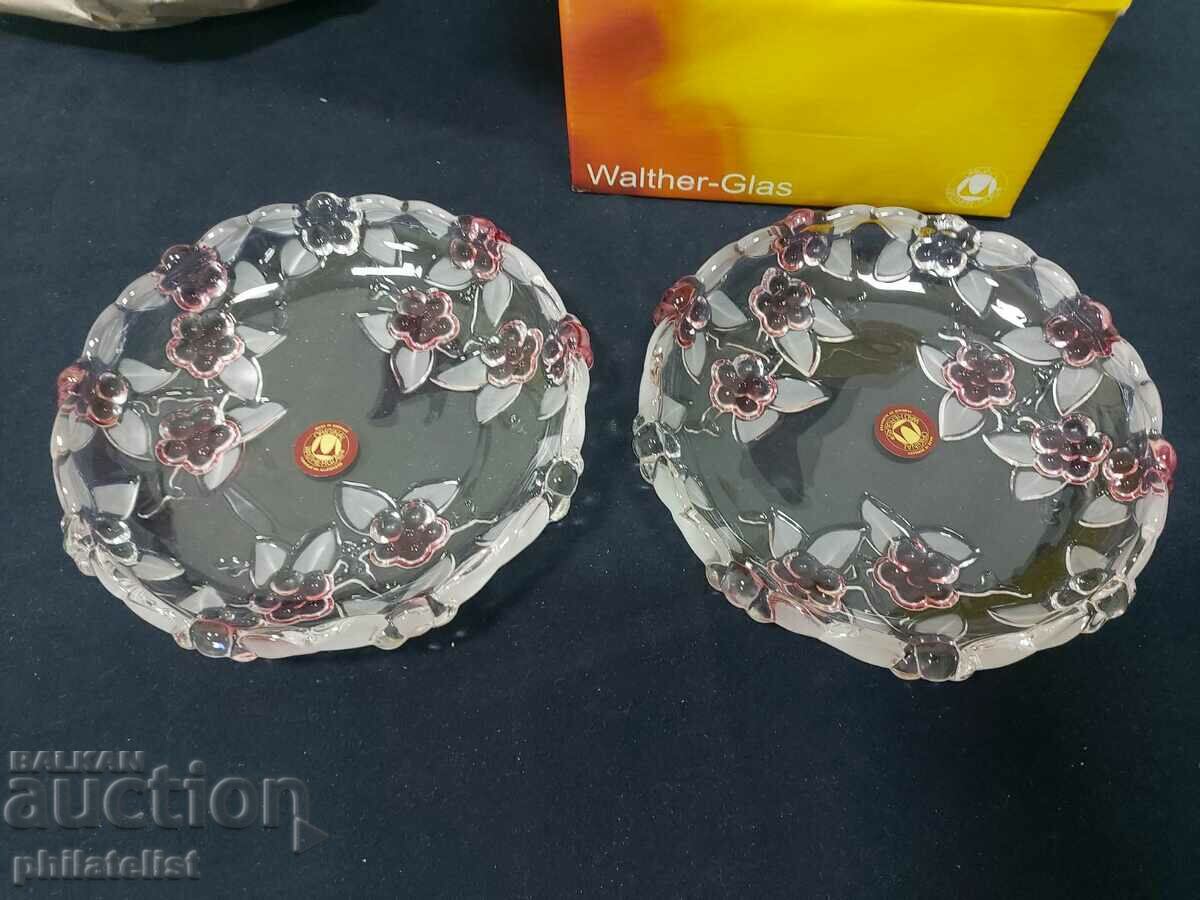 Walther Glas Carmen Satin Rose - 2 farfurii - set cu preț 28.00 BGN | € 14.32 Walther Glas Carmen Satin Rose - 2 farfurii - set cu preț 28.00 BGN | € 14.32