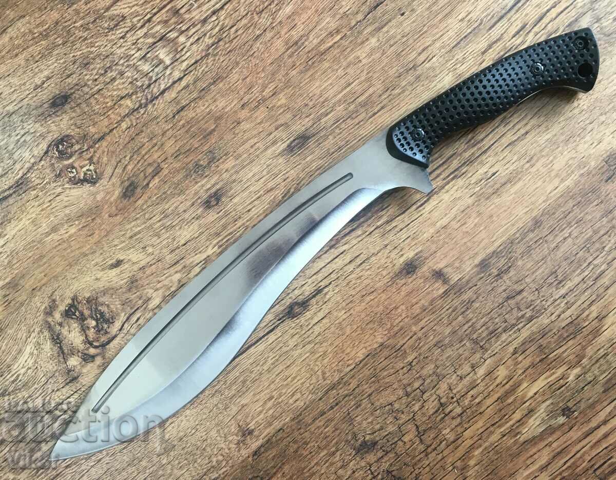 Massive kukri fultang with G10 handle 490x310 /stainless steel/