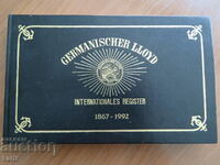GERMAN LLOYD - 1867 - 1992 - MANY ILLUSTRATIONS SHIPS