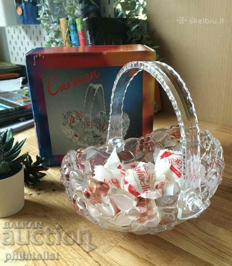 Auction Walther Glas Carmen - basket, 190 mm Auction Walther Glas Carmen - basket, 190 mm