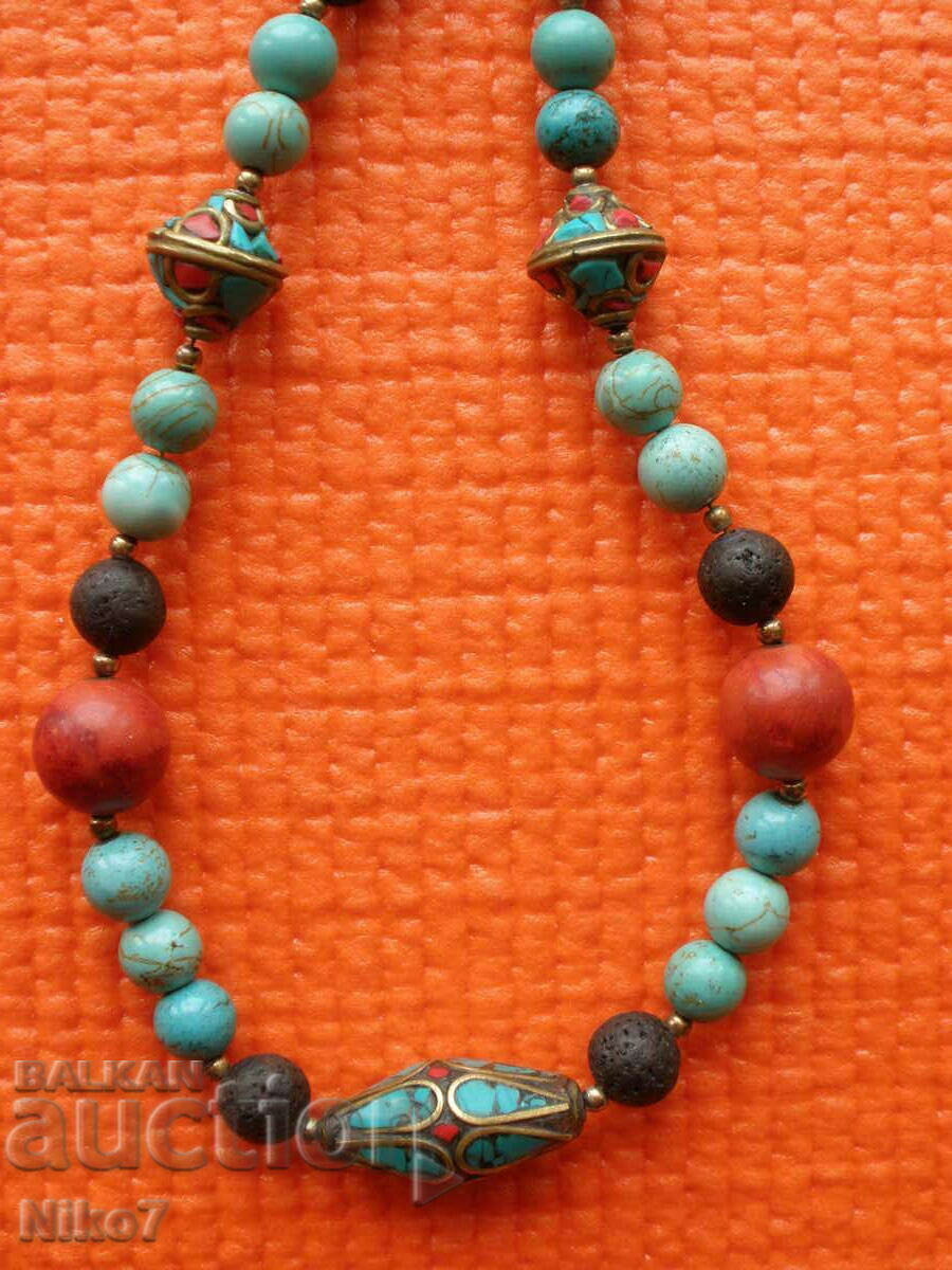 Старинен,интересен комплект-гердан+пръстен. с цена € 29.99 | 58.66 лв.