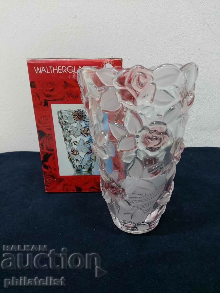 Walther Glas Natascha vase, 240 mm with price 42.00 BGN | € 21.47