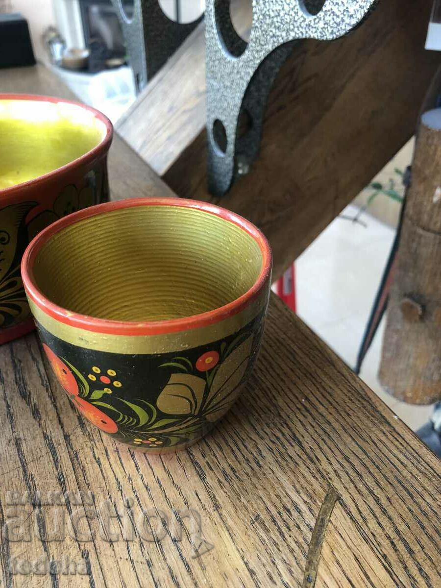 Auction RUSSIAN WOODEN VESSELS Auction RUSSIAN WOODEN VESSELS