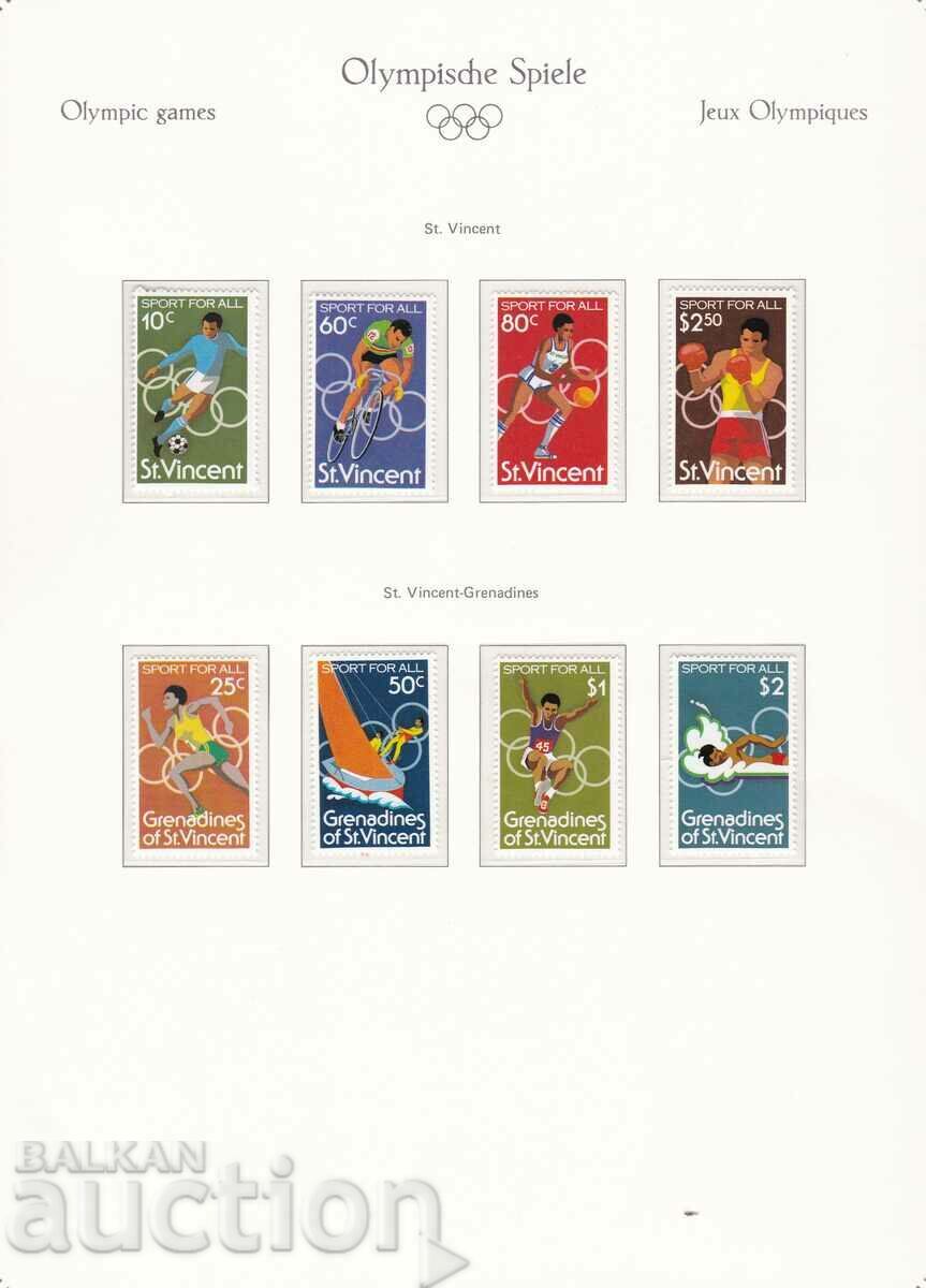 1980 Olympic Games Moscow 1980 St. Vincent and the Grenadines