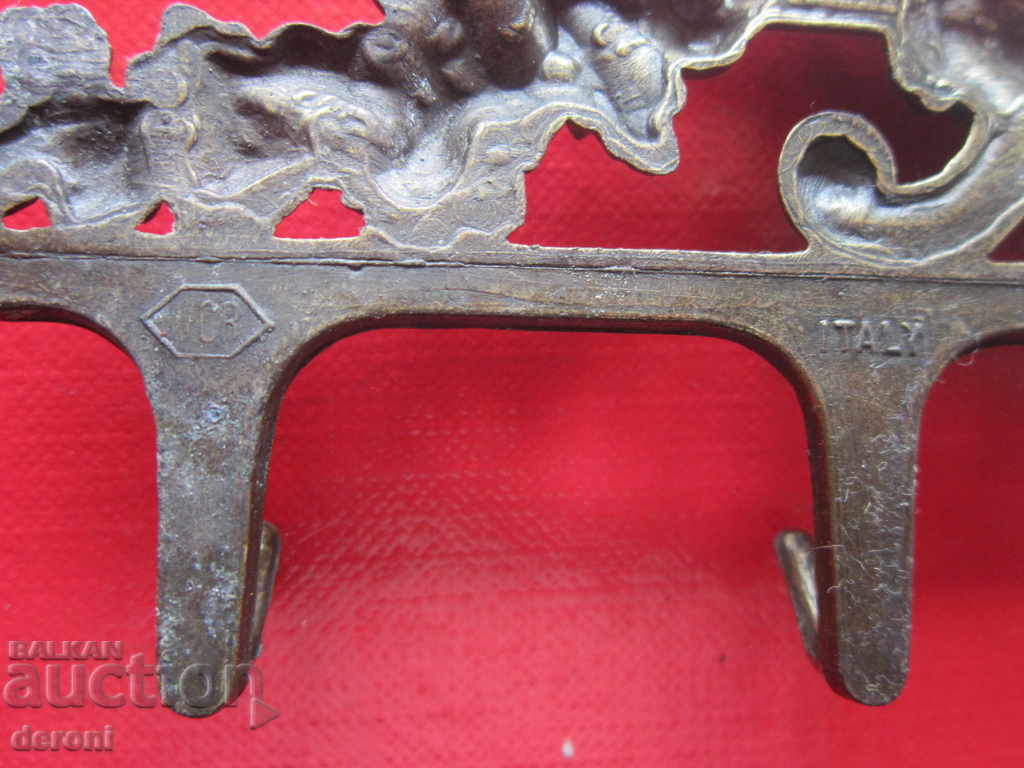 Unique openwork bronze hanger VCR Italy - 7