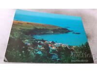 Пощенска картичка Къмпинг Черноморец 1979