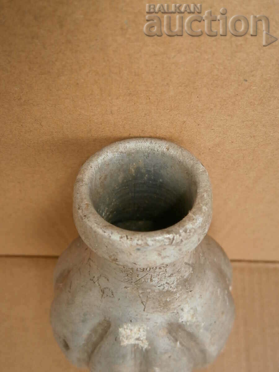 1909 Germany SCHOLTZ WW1 WWI Officer's Aluminum Flask - 6 1909 Germany SCHOLTZ WW1 WWI Officer's Aluminum Flask - 6