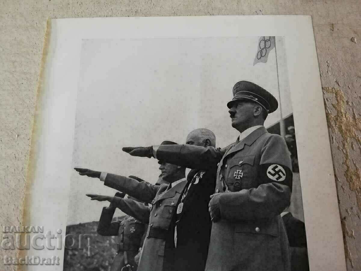 German Poster Photo Berlin 1936. Hitler Fuhrer,Third Reich with price 119.00 BGN | € 60.84 German Poster Photo Berlin 1936. Hitler Fuhrer,Third Reich with price 119.00 BGN | € 60.84