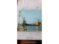 Postcard Varna Port of Varna-west