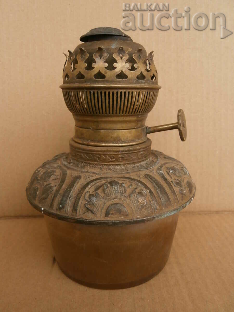 Auction  top and machine for old gas chandelier gas lamp