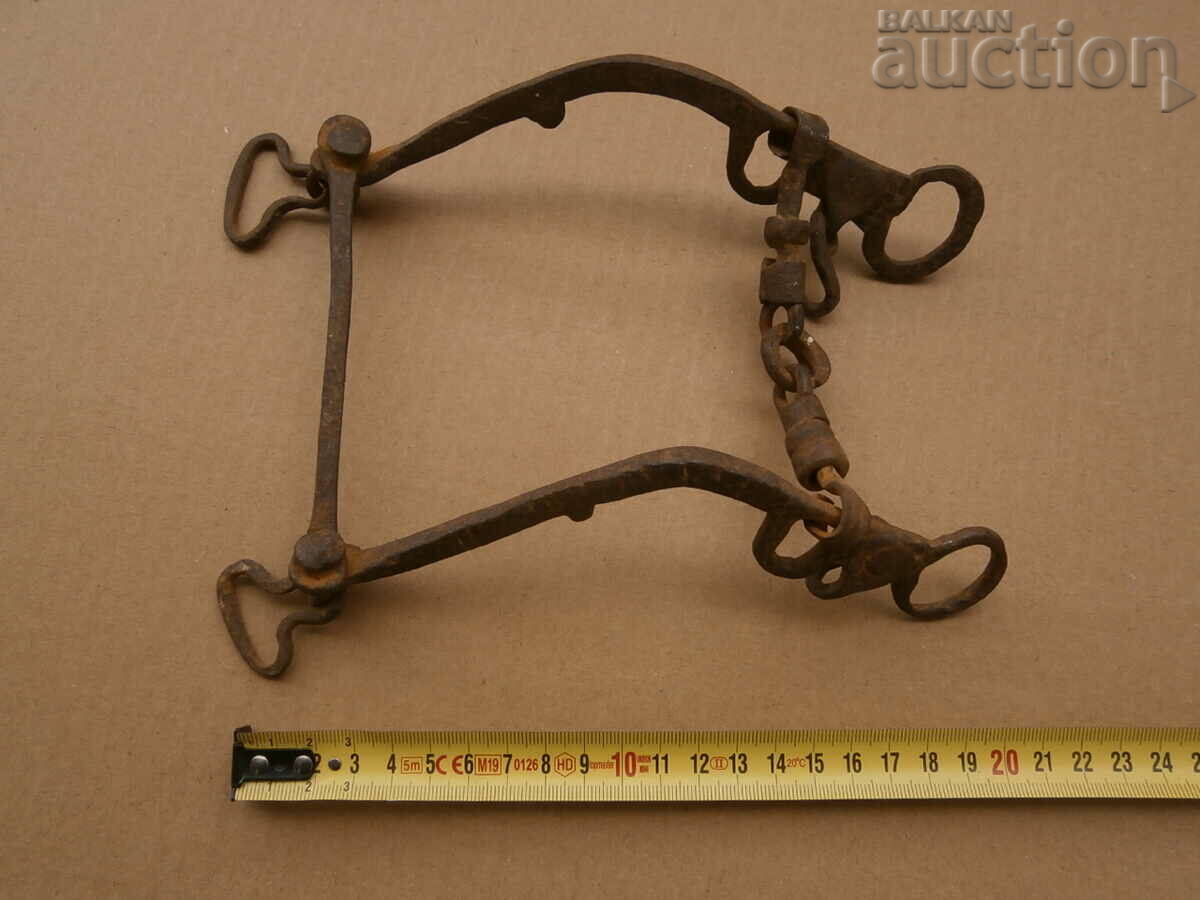 Hand-forged horse bridle wrought iron from antiquity with price 55.00 BGN | € 28.12 Hand-forged horse bridle wrought iron from antiquity with price 55.00 BGN | € 28.12