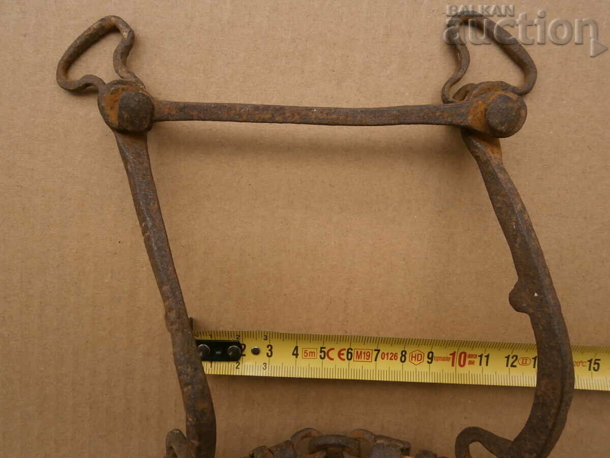 Hand-forged horse bridle wrought iron from antiquity - 5 Hand-forged horse bridle wrought iron from antiquity - 5