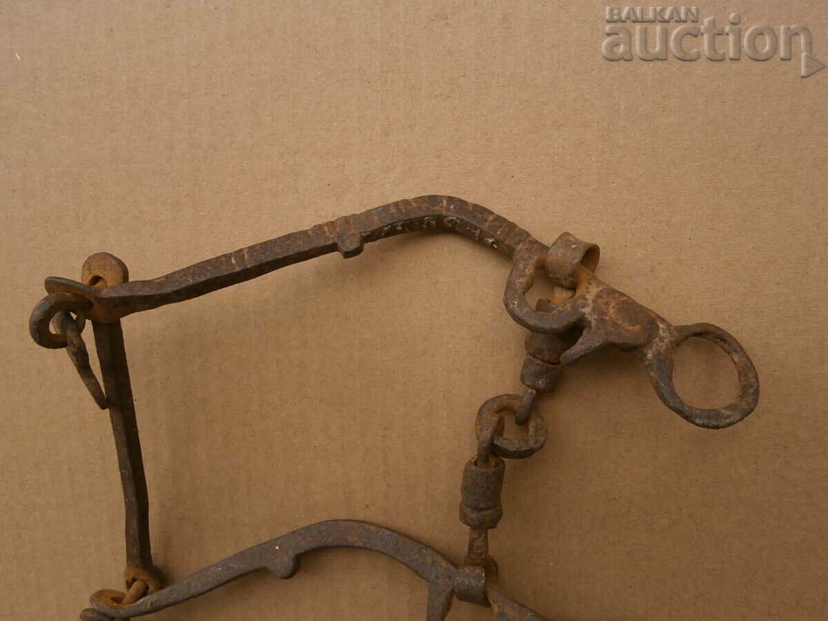 Hand-forged horse bridle wrought iron from antiquity - 6 Hand-forged horse bridle wrought iron from antiquity - 6