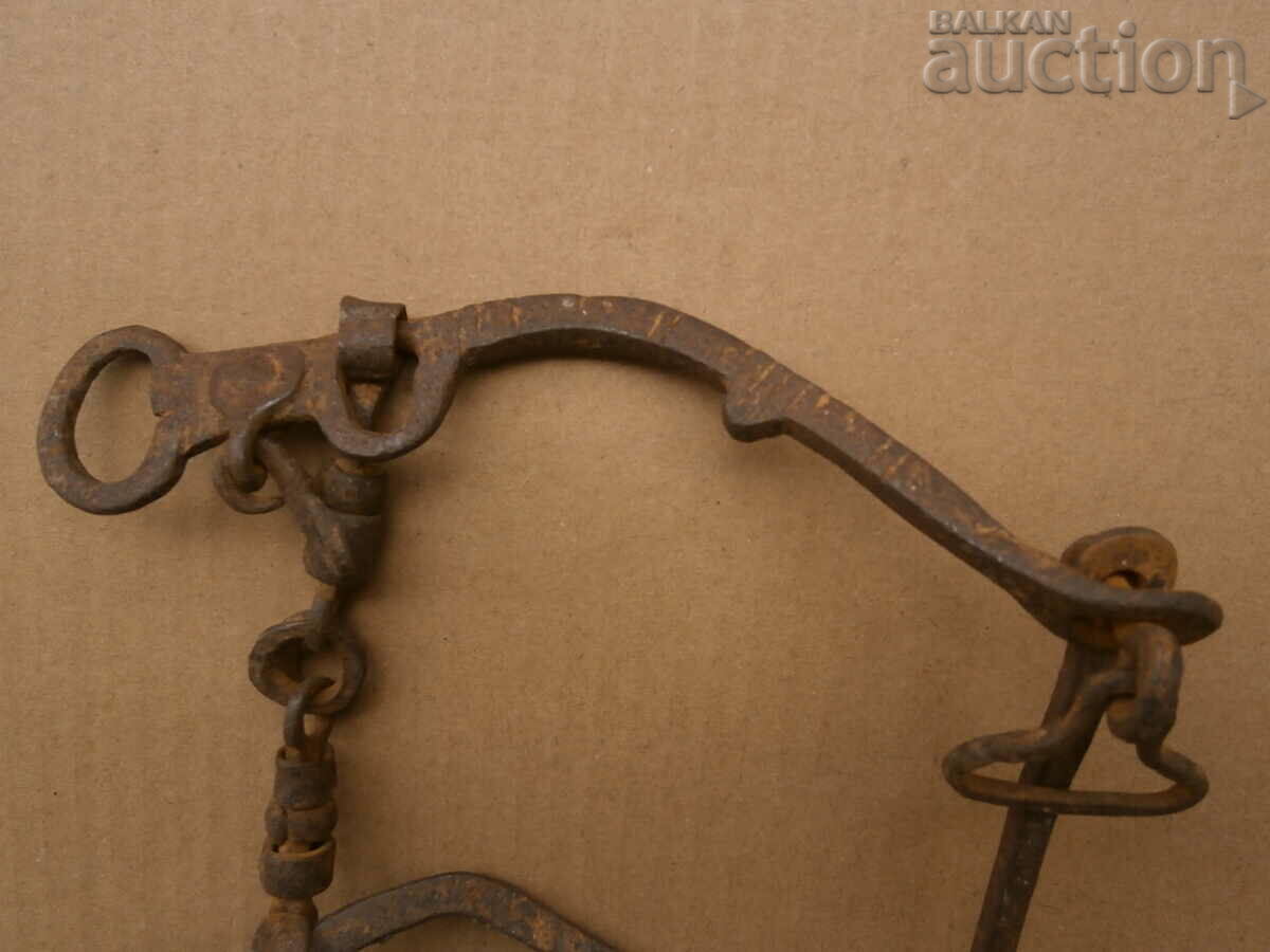 Hand-forged horse bridle wrought iron from antiquity - 7 Hand-forged horse bridle wrought iron from antiquity - 7