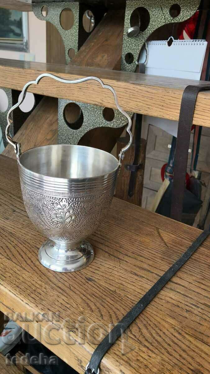 ANTIQUE 18TH CENTURY SILVER DISH - PERFECT - 6 ANTIQUE 18TH CENTURY SILVER DISH - PERFECT - 6