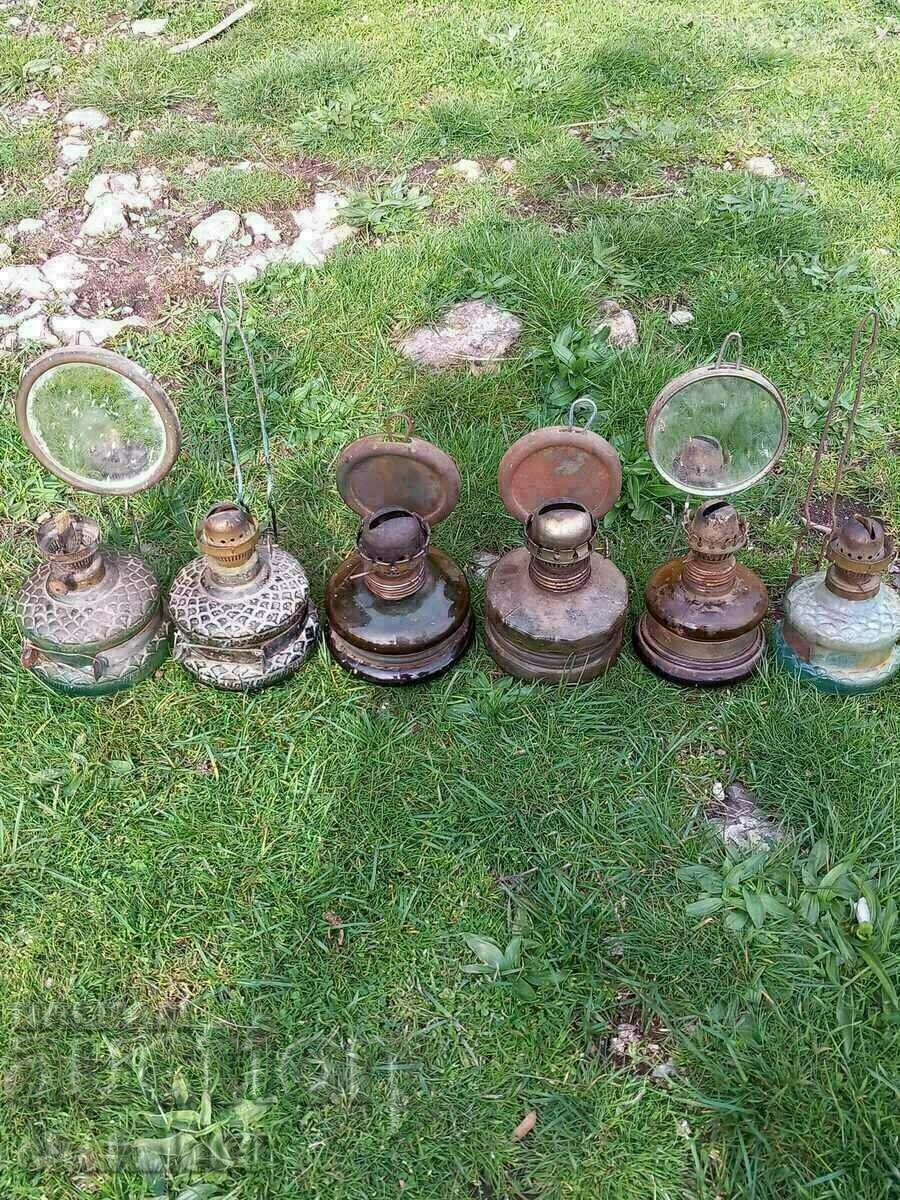 Old gas lamps in lot with price 40.00 BGN | € 20.45 Old gas lamps in lot with price 40.00 BGN | € 20.45